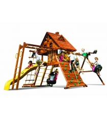Детский городок Rainbow Play Systems carnaval castle wood roof